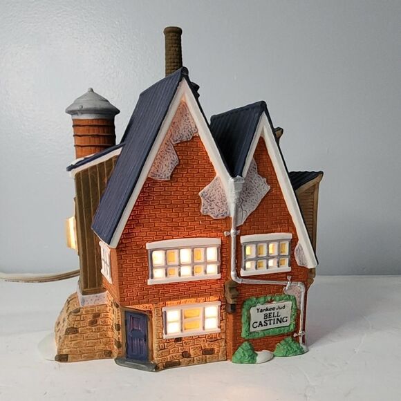 Department 56, New England Village, YANKEE JUD BELL CASTING, 5643-0 - Picture 1 of 9